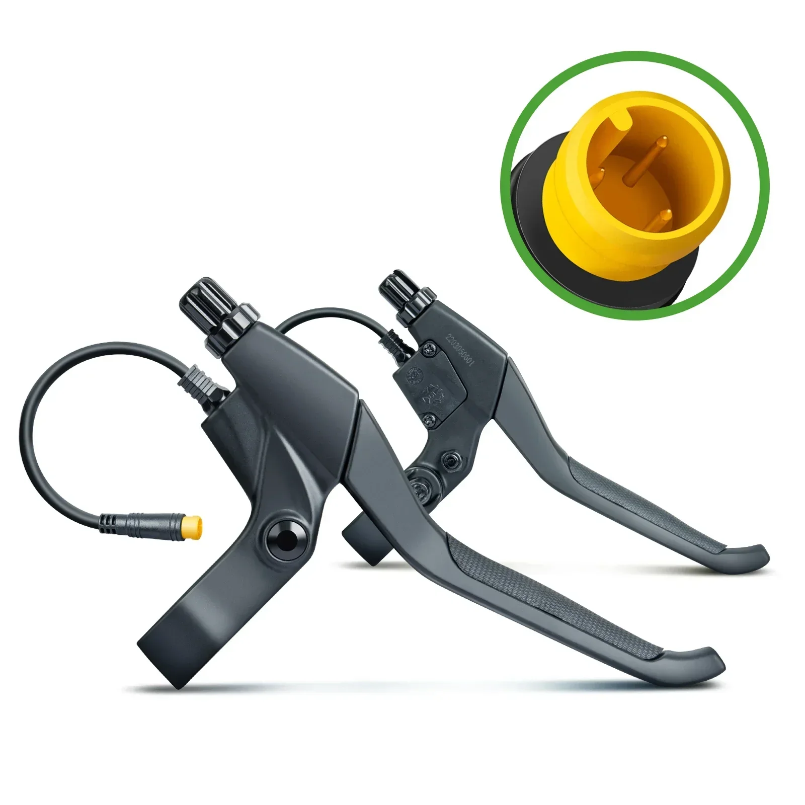 Wuxing Waterproof Brake Lever for Bafang  BBS01B  BBS02B BBSHD Mid Drive Motor Replacement Ebike Cut Off Power Brake Levers