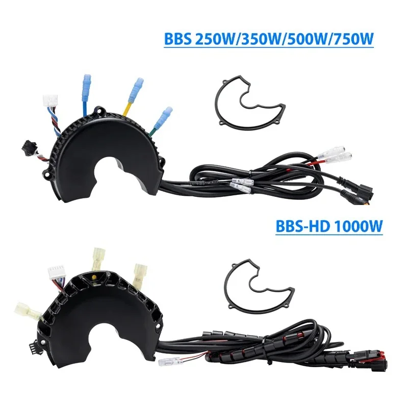 BAFANG Mid Drive Motor Controller for BBSHD, BBS01B, BBS02B with Front Light & Switch Sensor Connections Current Model