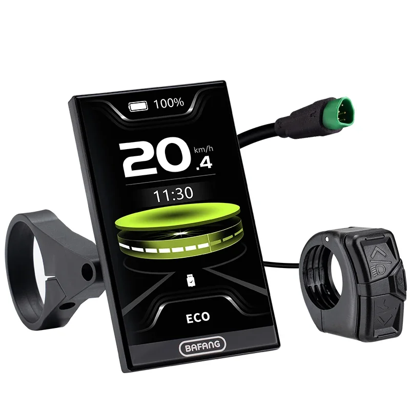 BAFANG DPC010 Display 3 Inch Screen Bluetooth Speedometer, Can Protocol, 0-6 Levels, Compatible with M620, M600, M560, M510, M420 Mid Motor