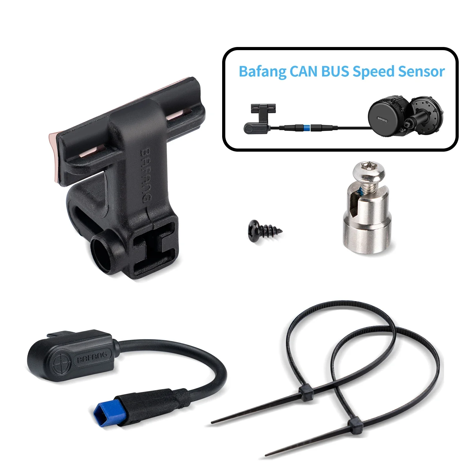 BAFANG Ebike Speed Sensor for BBS01, BBS02, BBSHD 250w-1000W CAN Version Motor Speedometer Conversion Kit